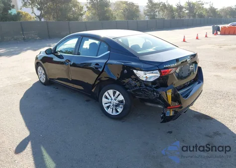 2020 Nissan Sentra S Xtronic Cvt z USA, uszkodzony, nr VIN 3N1AB8BV3LY273856